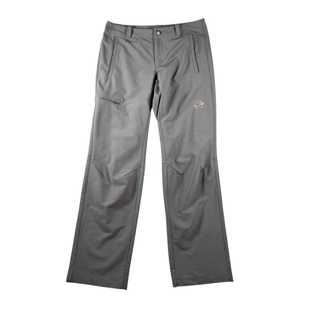 Mammut Mens Lacuna Gray Outdoor Hiking Pants Straight Leg USA Size 30 Short